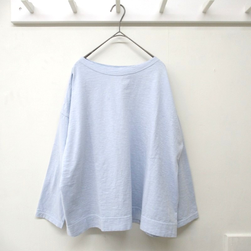 DAYS  ボートネックプルオーバー 43079 /ペールSAX878 【日本製】